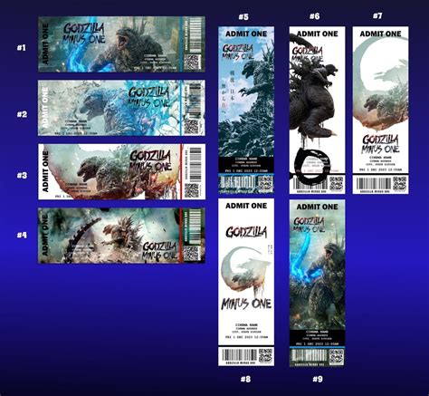 godzilla minus one tickets